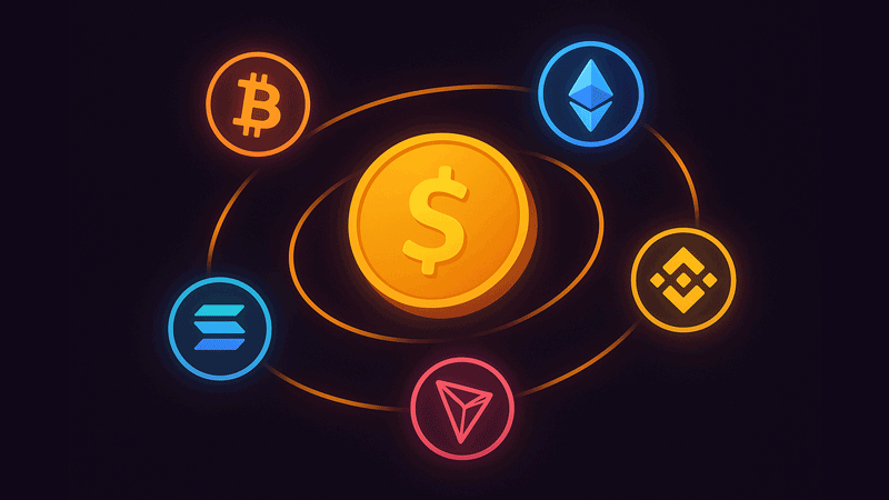 Análise das 5 criptomoedas mais influentes em 2025